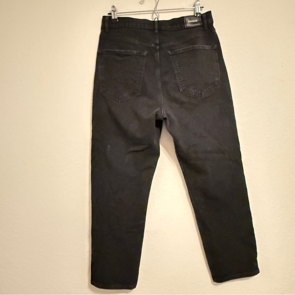 Express Mom Jean Super High Rise Jeans Size 10 - Picture 8 of 9